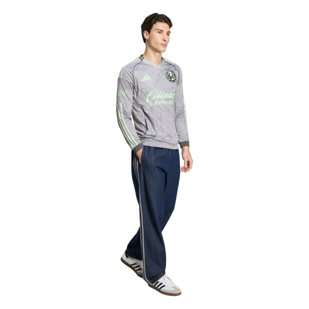 Club America 2025/26 Third Replica Long Sleeve Jersey Gray | Adidas discount