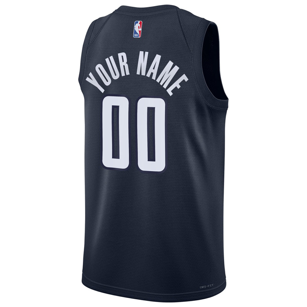 Washington Wizards Jordan Brand Unisex 2024/25 Custom Swingman Jersey Statement Edition Navy - NBA
