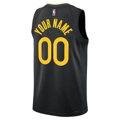 Golden State Warriors Jordan Brand Unisex 2024/25 Custom Swingman Jersey Statement Editi- Black - NBA