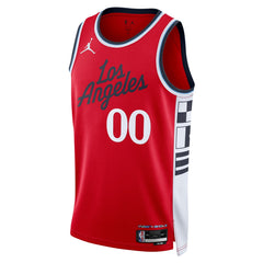 LA Clippers Jordan Brand Unisex 2024/25 Custom Swingman Jersey Statement Edition Red - NBA