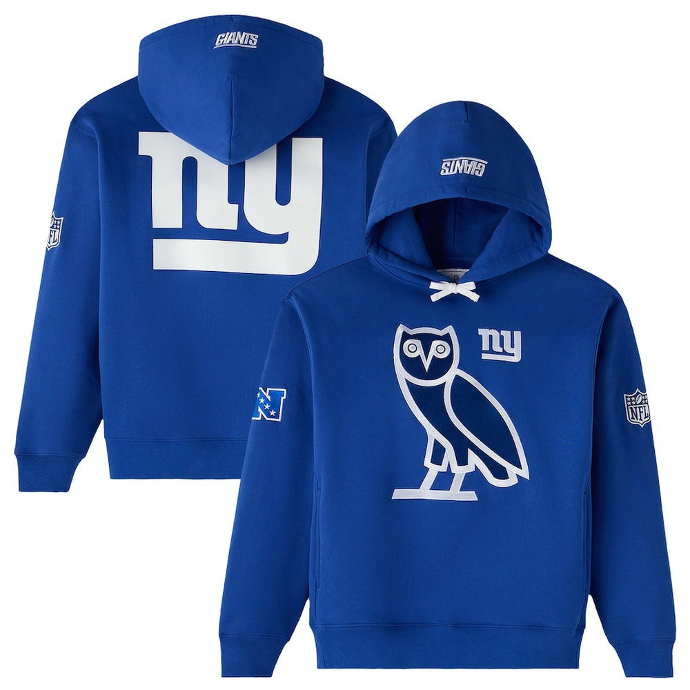 New York Giants OVO Icon Team Pullover Hoodie Royal | NFL