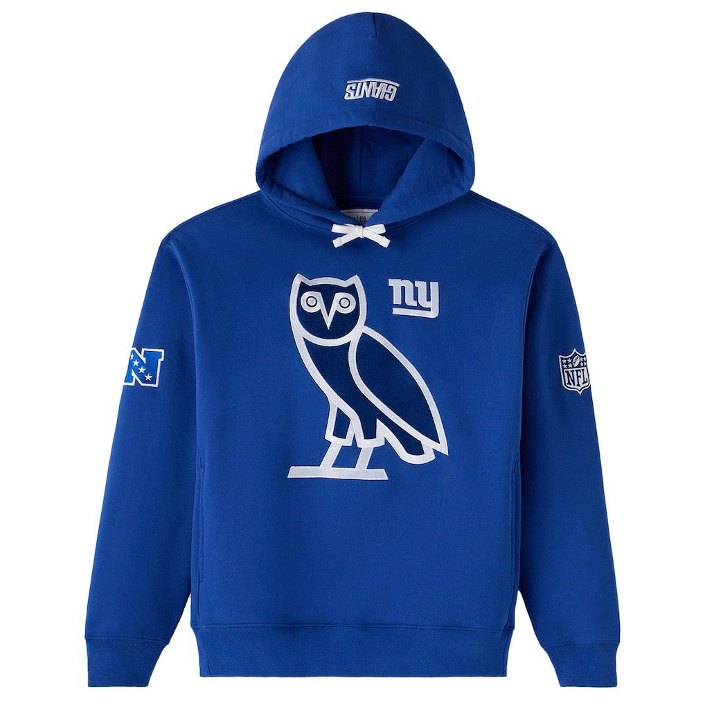 New York Giants OVO Icon Team Pullover Hoodie Royal | NFL