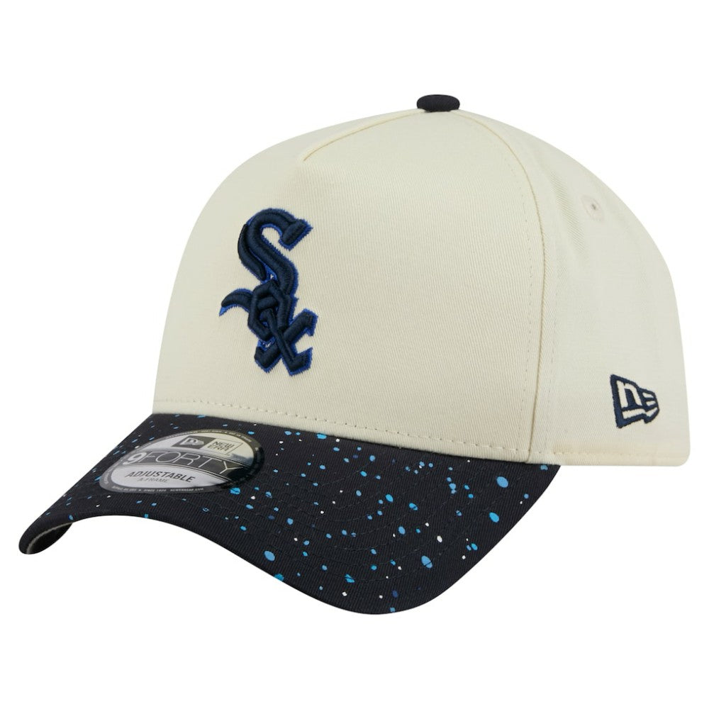 Chicago White Sox New Era Speckle A-Frame 9FORTY Adjustable Hat - MLB