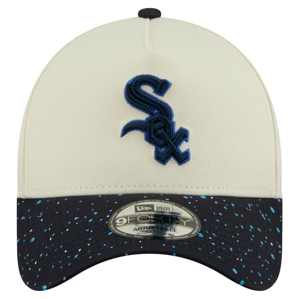 Chicago White Sox New Era Speckle A-Frame 9FORTY Adjustable Hat - MLB