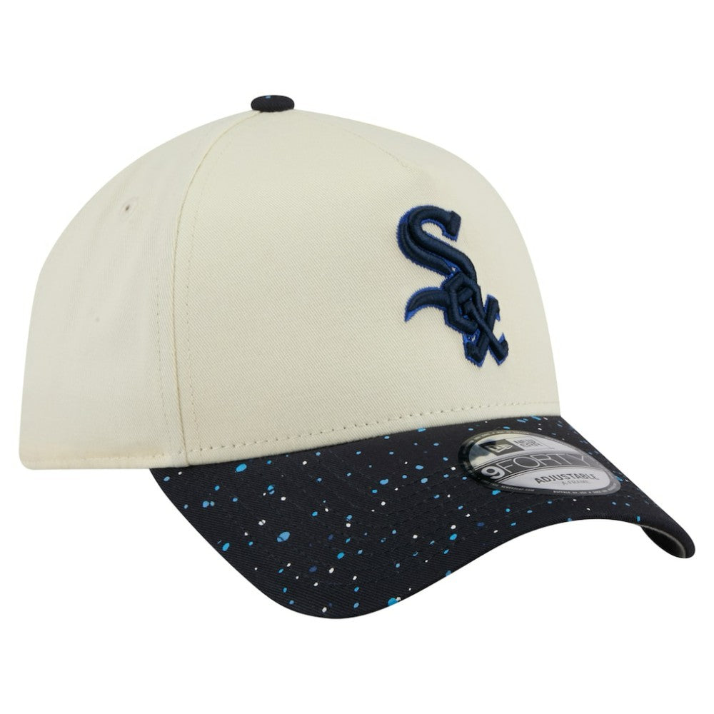 Chicago White Sox New Era Speckle A-Frame 9FORTY Adjustable Hat - MLB