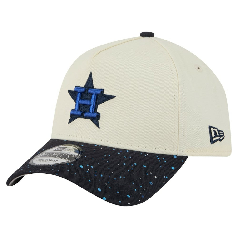 Houston Astros New Era Speckle A-Frame 9FORTY Adjustable Hat - MLB