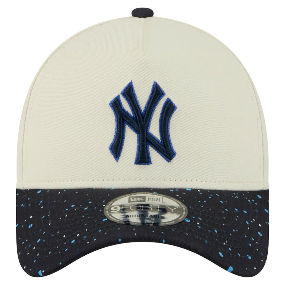 New York Yankees New Era Speckle A-Frame 9FORTY Adjustable Hat - MLB