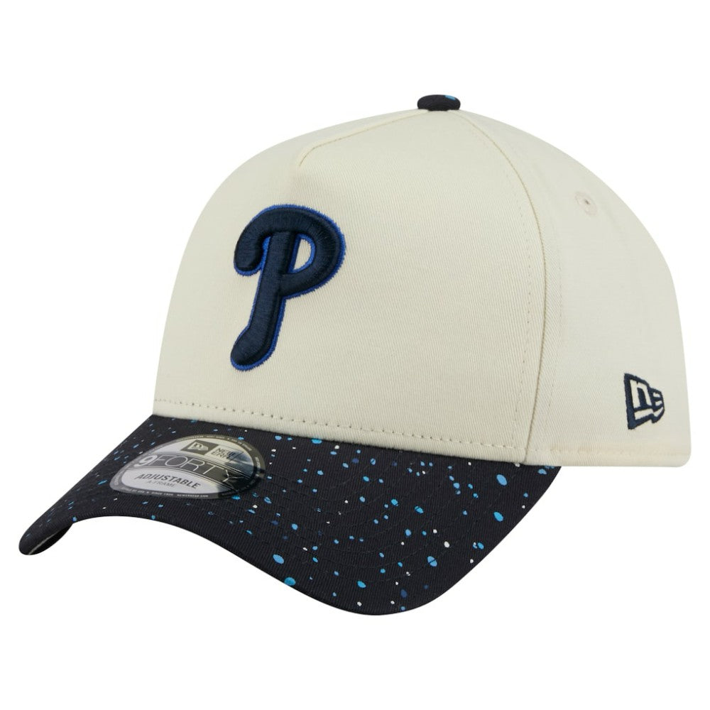 Philadelphia Phillies New Era Speckle A-Frame 9FORTY Adjustable Hat - MLB