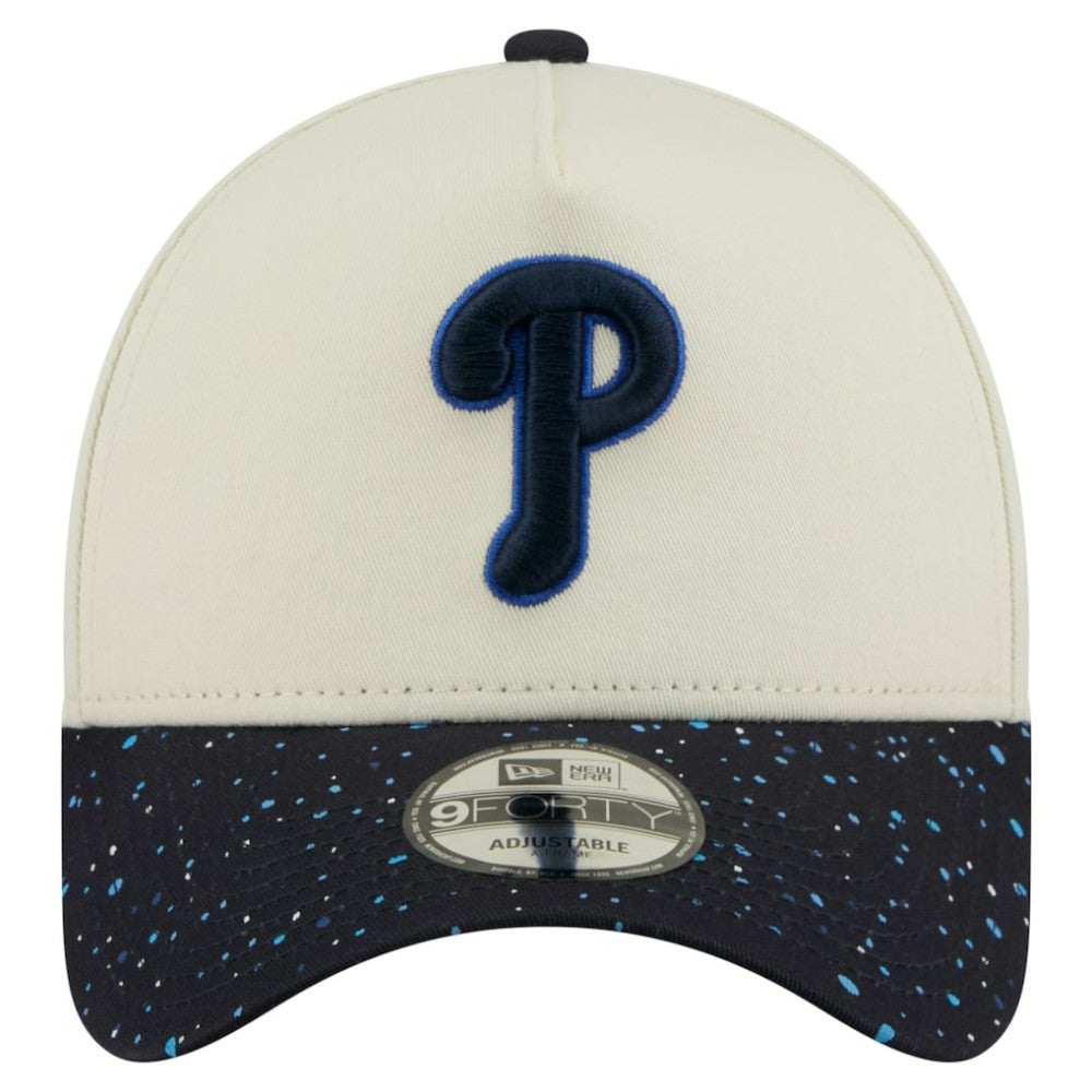 Philadelphia Phillies New Era Speckle A-Frame 9FORTY Adjustable Hat - MLB