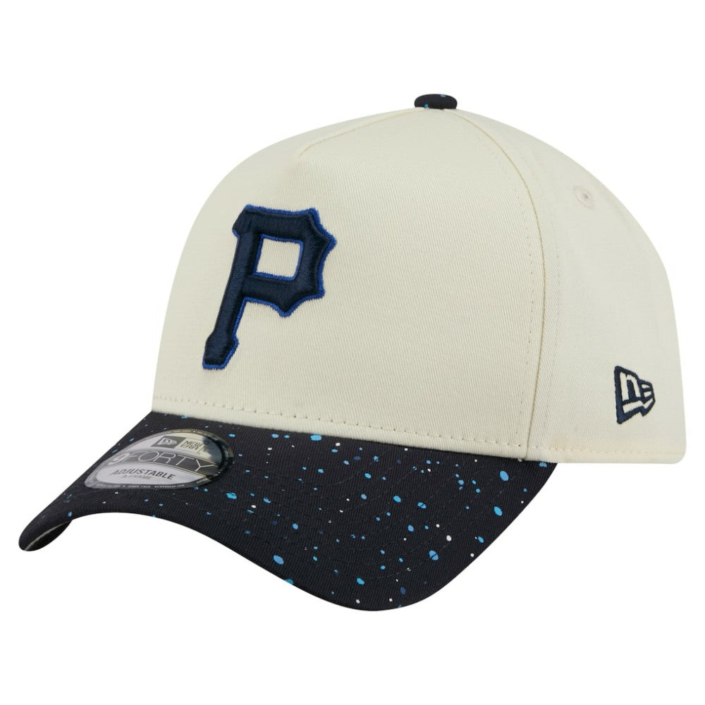 Pittsburgh Pirates New Era Speckle A-Frame 9FORTY Adjustable Hat - MLB