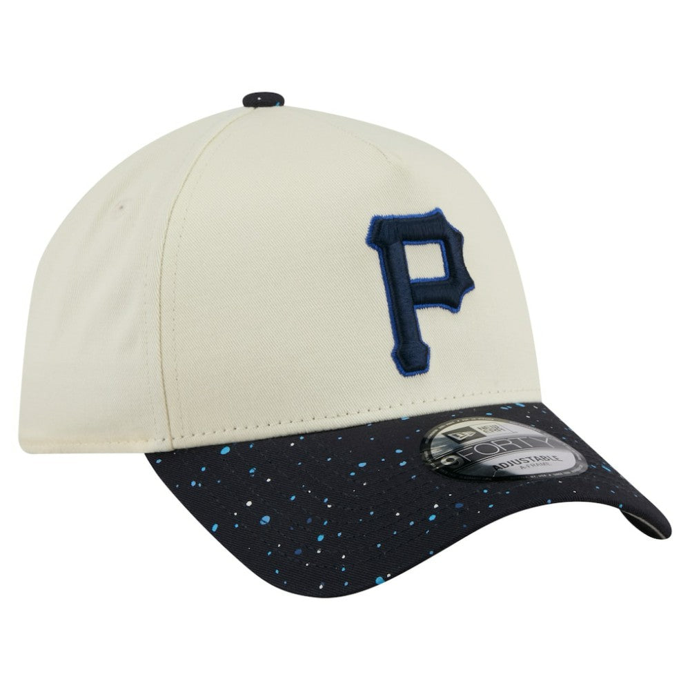 Pittsburgh Pirates New Era Speckle A-Frame 9FORTY Adjustable Hat - MLB
