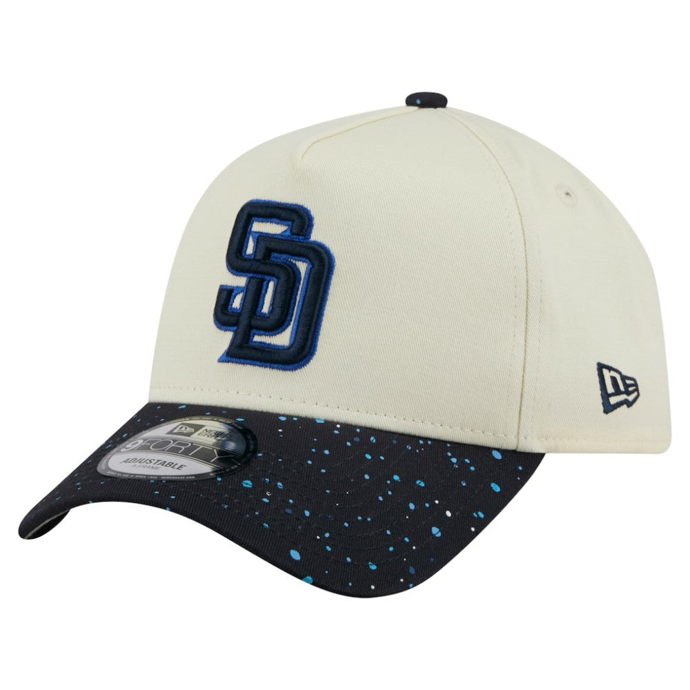 San Diego Padres New Era Speckle A-Frame 9FORTY Adjustable Hat - MLB