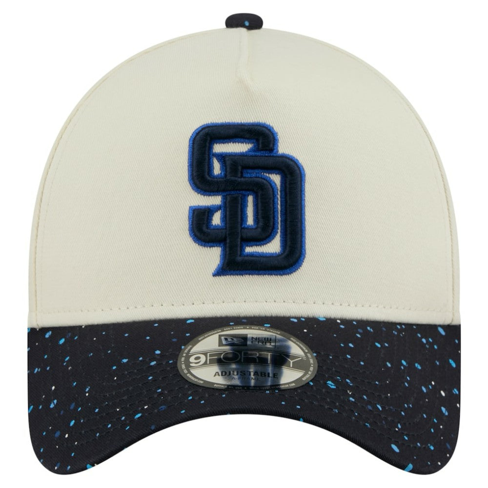 San Diego Padres New Era Speckle A-Frame 9FORTY Adjustable Hat - MLB