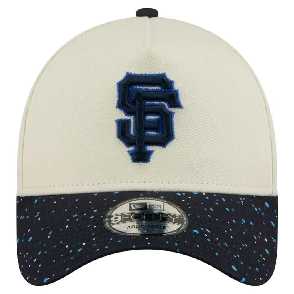 San Francisco Giants New Era Speckle A-Frame 9FORTY Adjustable Hat - MLB