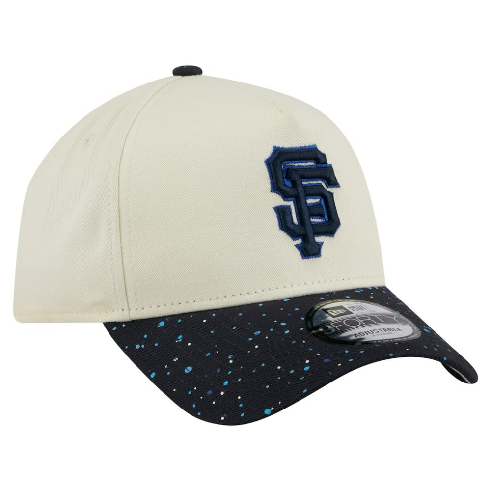 San Francisco Giants New Era Speckle A-Frame 9FORTY Adjustable Hat - MLB