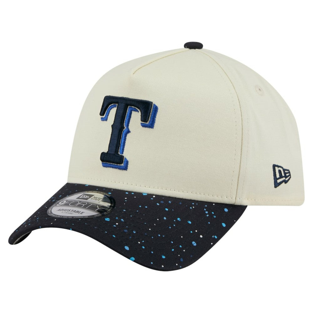 Texas Rangers New Era Speckle A-Frame 9FORTY Adjustable Hat - MLB