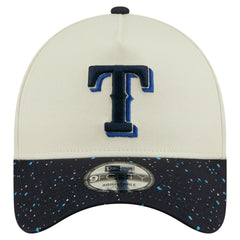 Texas Rangers New Era Speckle A-Frame 9FORTY Adjustable Hat - MLB