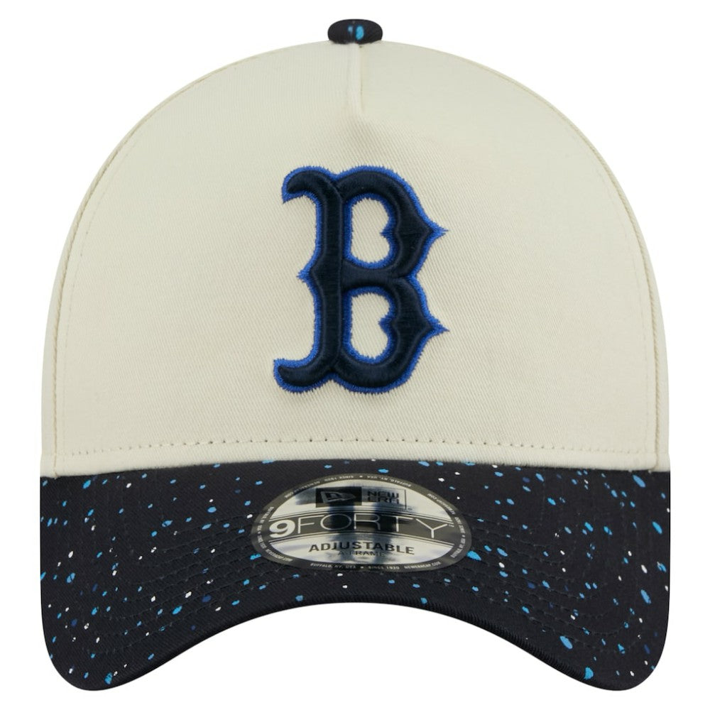 Boston Red Sox New Era Speckle A-Frame 9FORTY Adjustable Hat - MLB