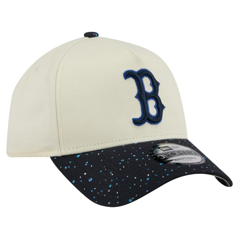 Boston Red Sox New Era Speckle A-Frame 9FORTY Adjustable Hat - MLB