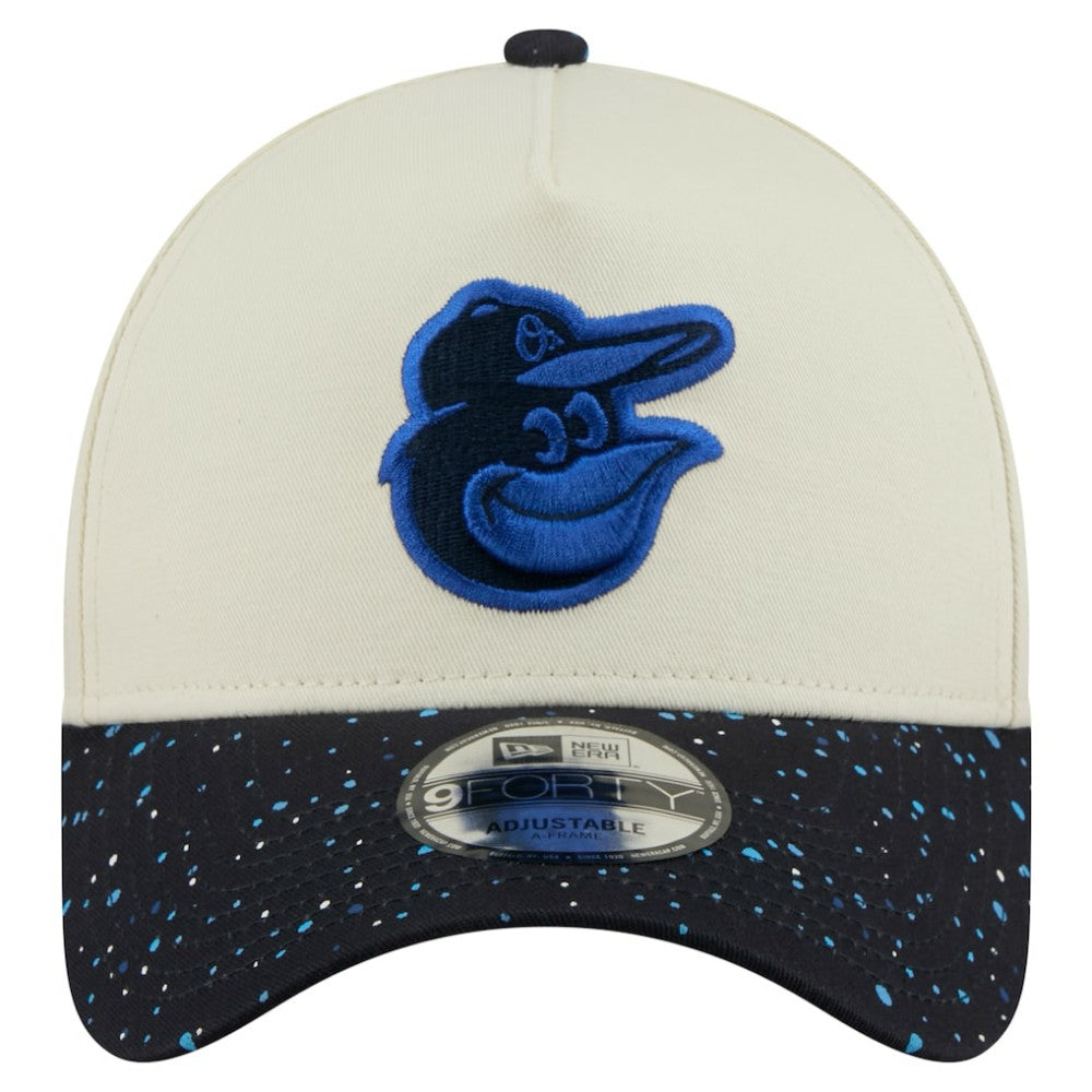Baltimore Orioles New Era Speckle A-Frame 9FORTY Adjustable Hat - MLB
