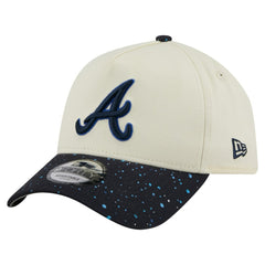 Atlanta Braves New Era Speckle A-Frame 9FORTY Adjustable Hat - MLB