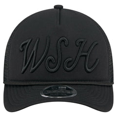 Washington Nationals New Era City Initial 9FORTY A-Frame M-Crown Adjustable Trucker Hat - MLB