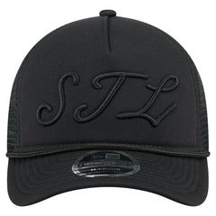 St. Louis Cardinals New Era City Initial 9FORTY A-Frame M-Crown Adjustable Trucker Hat - MLB