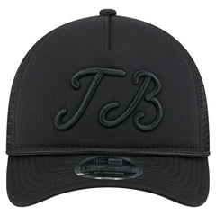 Tampa Bay Rays New Era City Initial 9FORTY A-Frame M-Crown Adjustable Trucker Hat - MLB