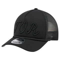 Toronto Blue Jays New Era City Initial 9FORTY A-Frame M-Crown Adjustable Trucker Hat - MLB