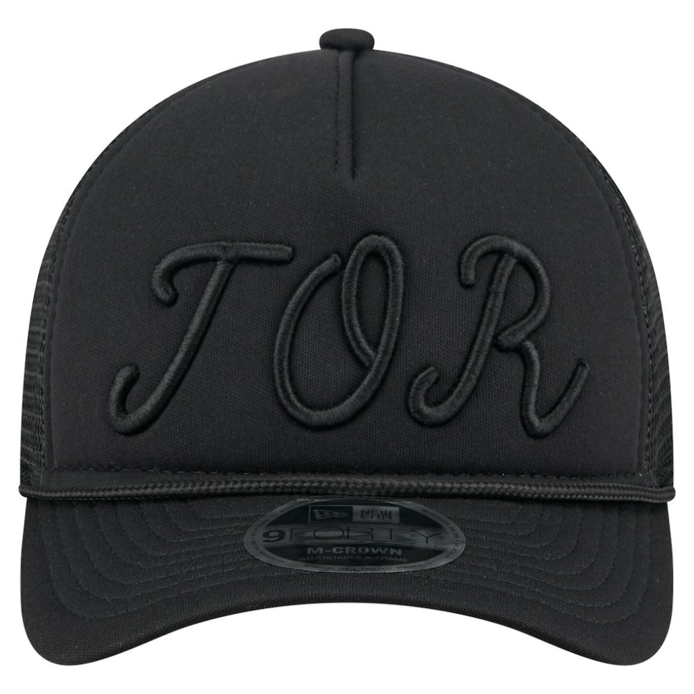 Toronto Blue Jays New Era City Initial 9FORTY A-Frame M-Crown Adjustable Trucker Hat - MLB