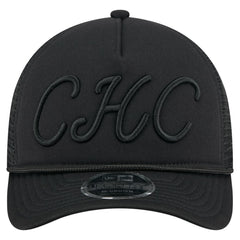 Chicago Cubs New Era City Initial 9FORTY A-Frame M-Crown Adjustable Trucker Hat - MLB