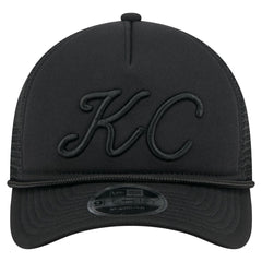 Kansas City Royals New Era City Initial 9FORTY A-Frame M-Crown Adjustable Trucker Hat - MLB