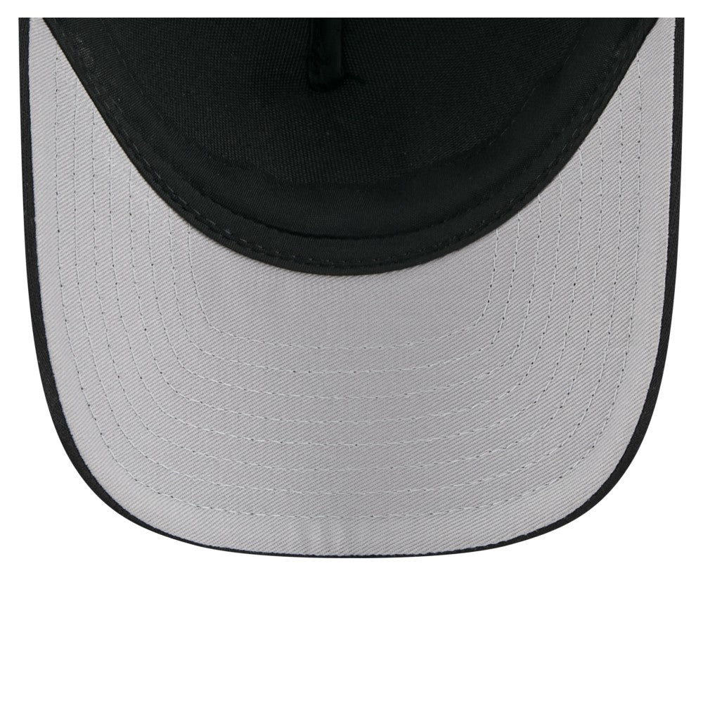 Miami Marlins New Era City Initial 9FORTY A-Frame M-Crown Adjustable Trucker Hat - MLB