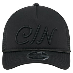 Cincinnati Reds New Era City Initial 9FORTY A-Frame M-Crown Adjustable Trucker Hat - MLB