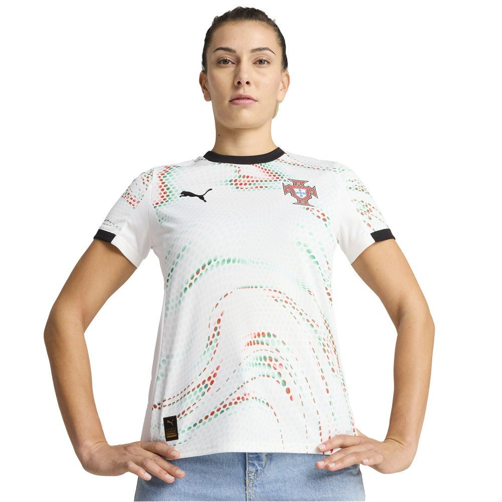 Portugal National Team Women's 2025 Away Replica Jersey White | Puma