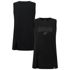 Carolina Hurricanes Levelwear Women's Influx Darkmoon Tank Top - Black - NHL