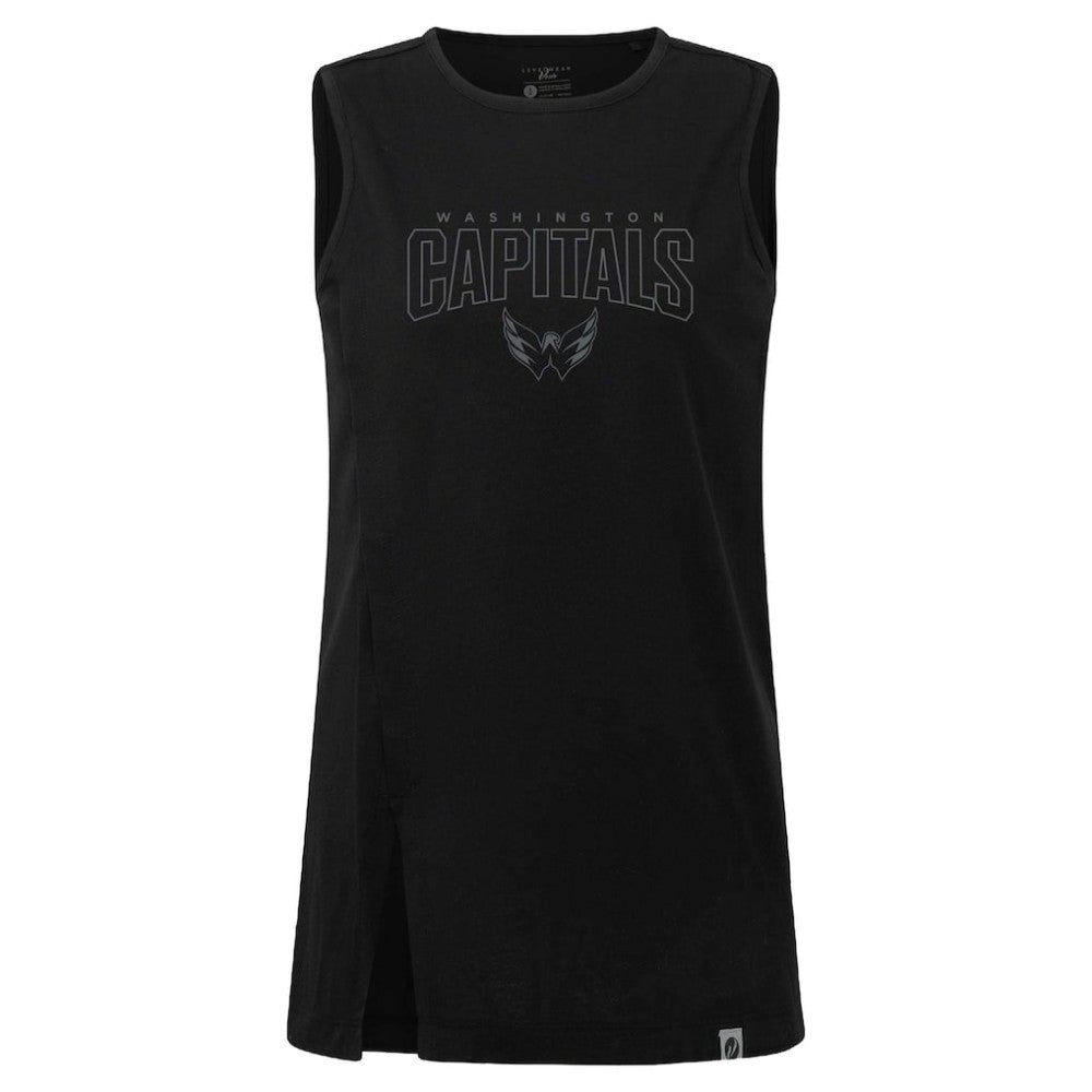 Washington Capitals Levelwear Women's Influx Darkmoon Tank Top - Black - NHL