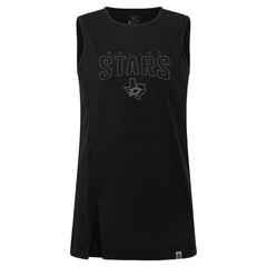 Dallas Stars Levelwear Women's Influx Darkmoon Tank Top - Black - NHL
