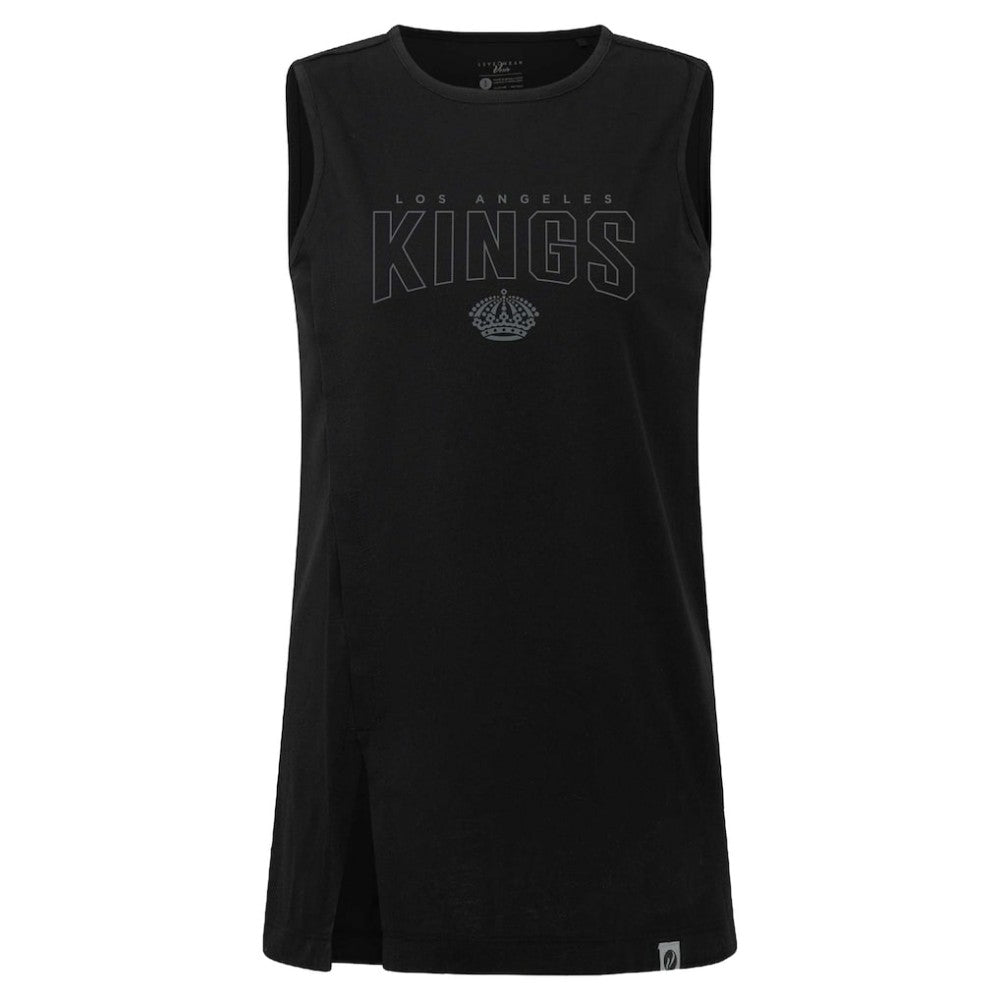 Los Angeles Kings Levelwear Women's Influx Darkmoon Tank Top - Black - NHL