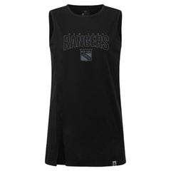 New York Rangers Levelwear Women's Influx Darkmoon Tank Top - Black - NHL