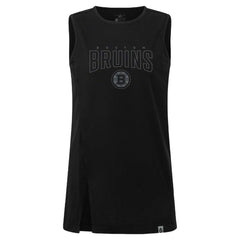 Boston Bruins Levelwear Women's Influx Darkmoon Tank Top - Black - NHL