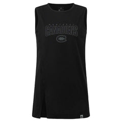 Montreal Canadiens Levelwear Women's Influx Darkmoon Tank Top - Black - NHL