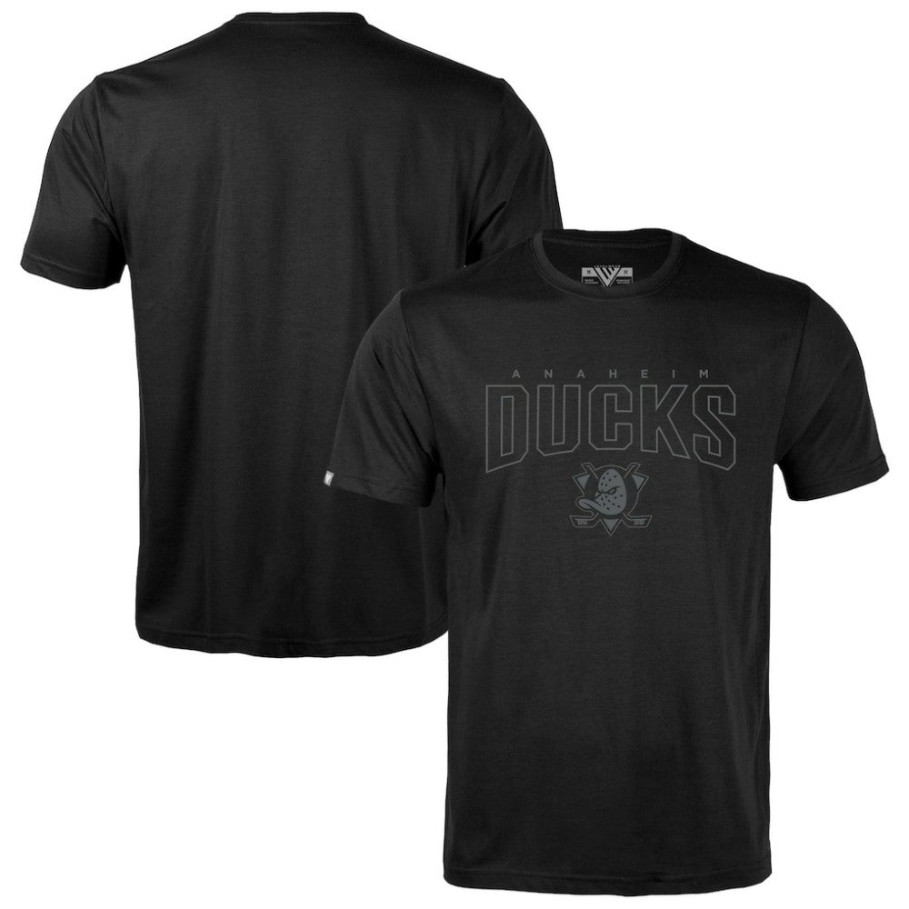 Anaheim Ducks Levelwear Richmond Darkmoon T-Shirt - Black - NHL