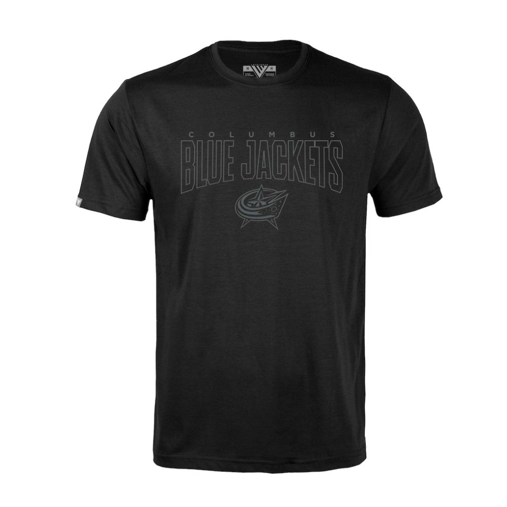 Columbus Blue Jackets Levelwear Richmond Darkmoon T-Shirt - Black - NHL