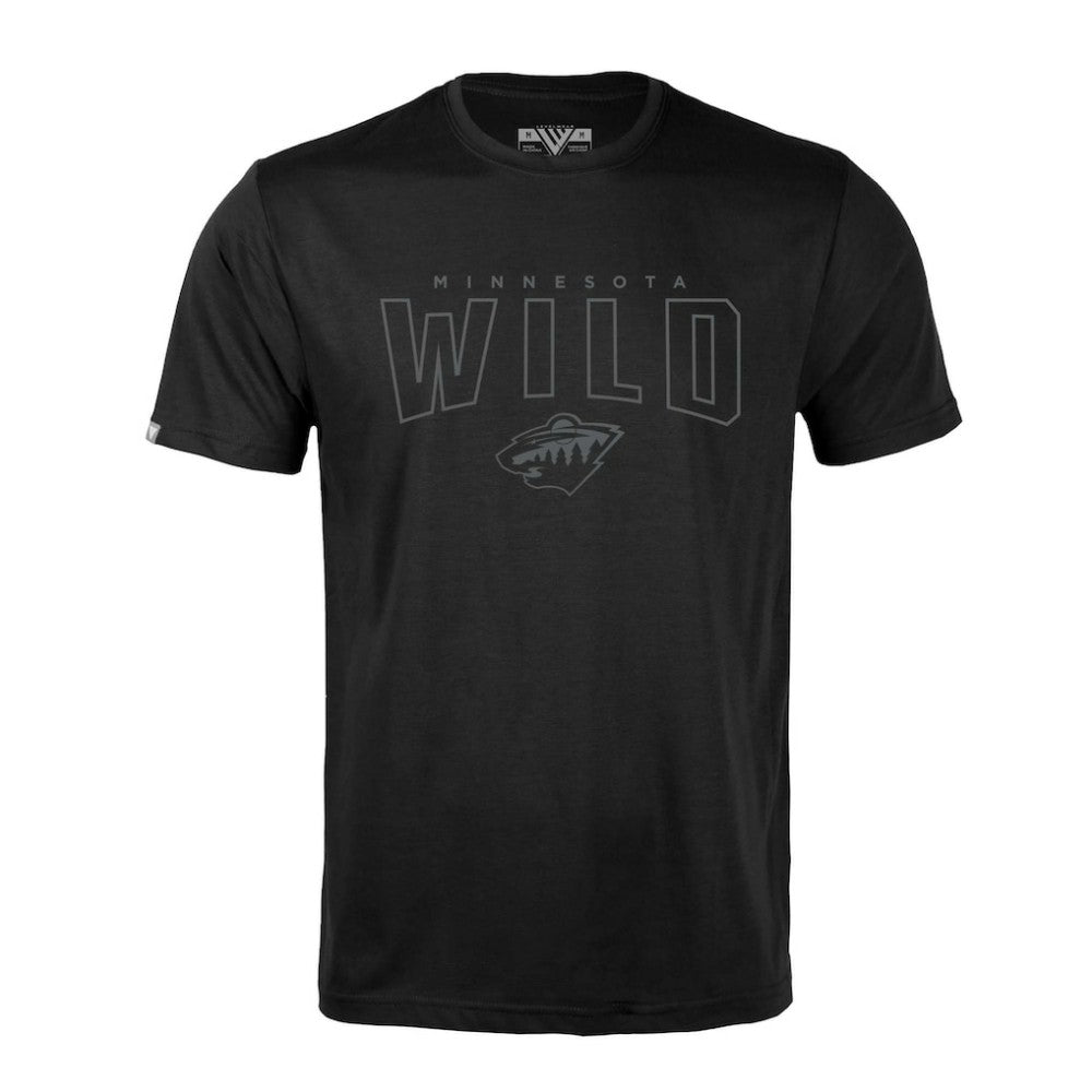 Minnesota Wild Levelwear Richmond Darkmoon T-Shirt - Black - NHL