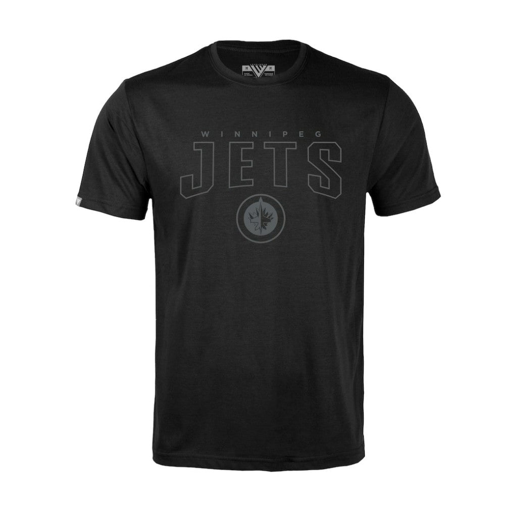 Winnipeg Jets Levelwear Richmond Darkmoon T-Shirt - Black - NHL