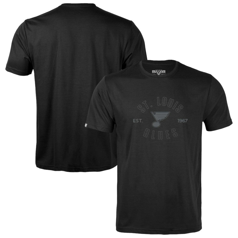 St. Louis Blues Levelwear Youth Little Richmond Abyssal T-Shirt - Black - NHL