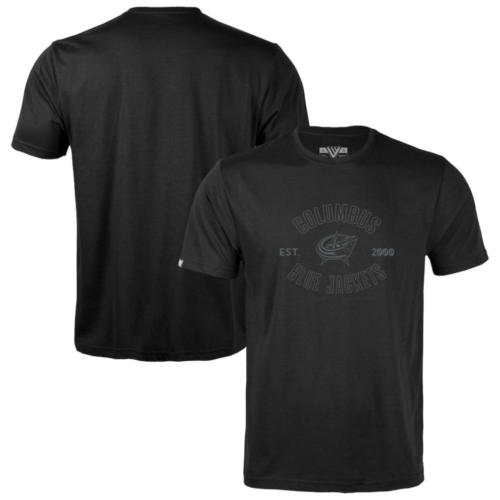 Columbus Blue Jackets Levelwear Youth Little Richmond Abyssal T-Shirt - Black - NHL