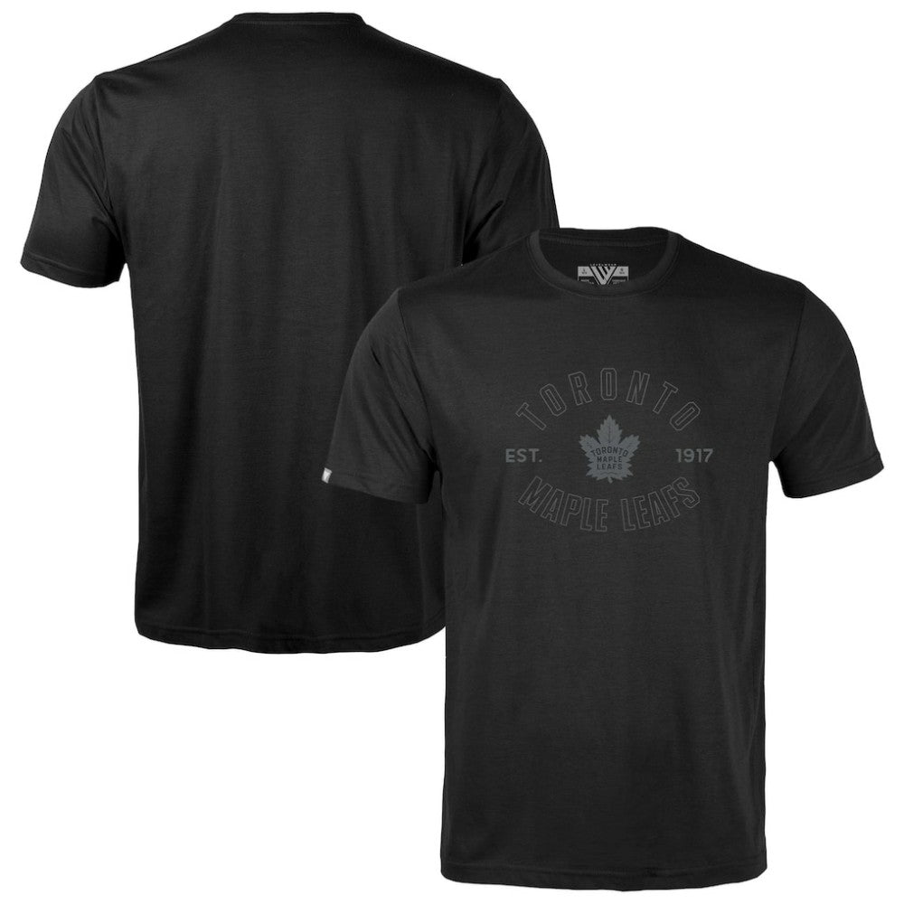 Toronto Maple Leafs Levelwear Youth Little Richmond Abyssal T-Shirt - Black - NHL