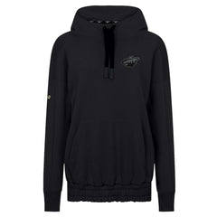 Minnesota Wild Levelwear Women's Waterfall Nightfall Pullover Hoodie - Black - NHL